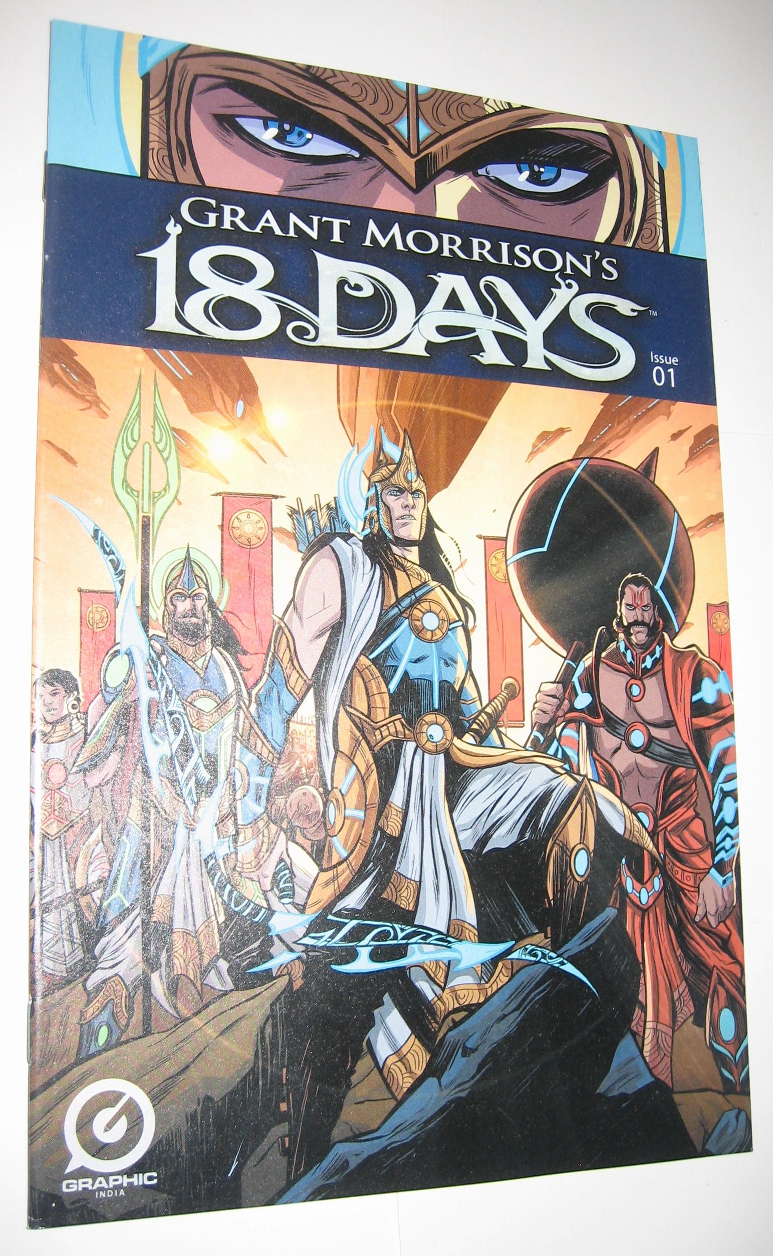 18 Days # 1 NM Grant Morrison Graphic India Cover 
