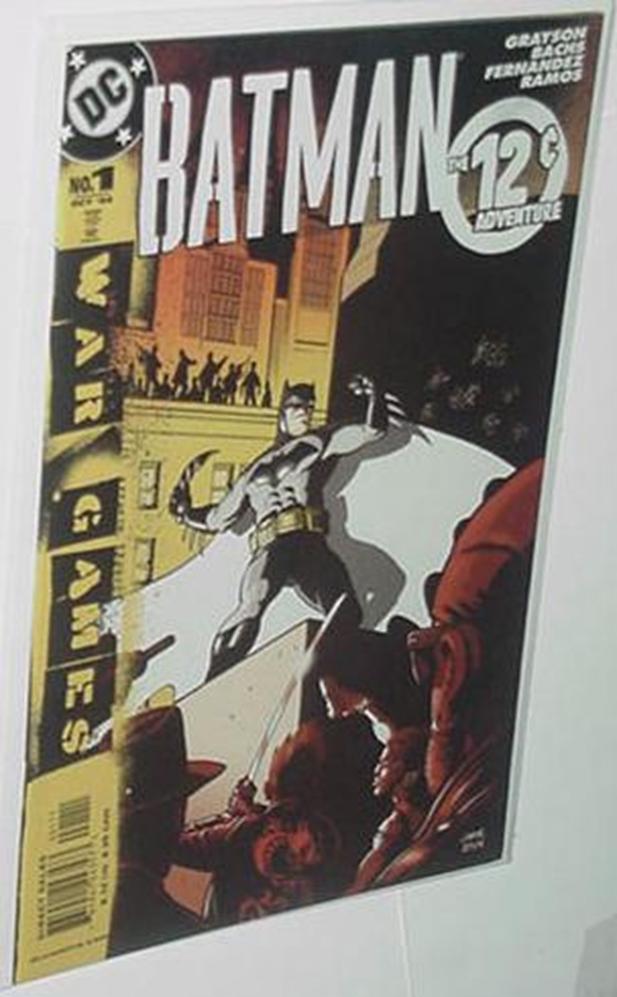 Batman 617,619,627 + 12-Cent Adv Jim Lee Art Hush