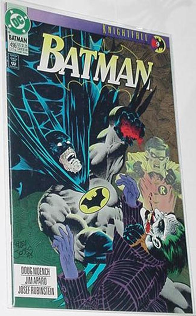 Batman 496 NM Doug Moench Knightfall Joker (1)