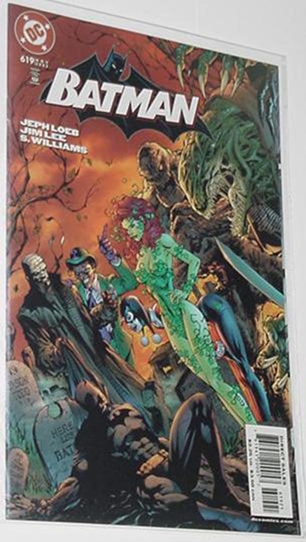 Batman 608-619 vs Superman! Jim Lee Jeph Loeb Hush