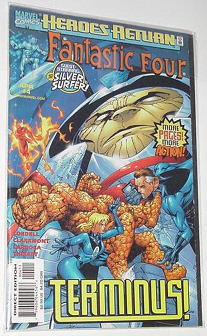 Fantastic Four v3 # 4 NM Alan Davis Claremont