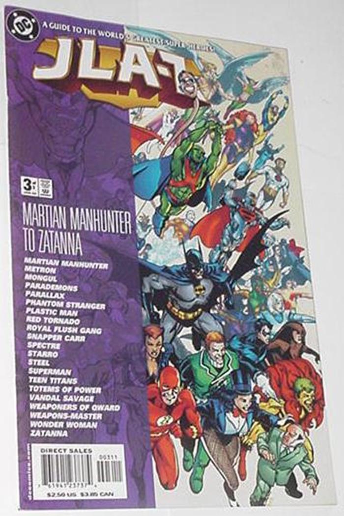 *JLA-Z 1,2,3 NM Who's Who