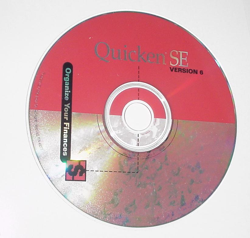 Quicken SE Version 6 CD-Rom