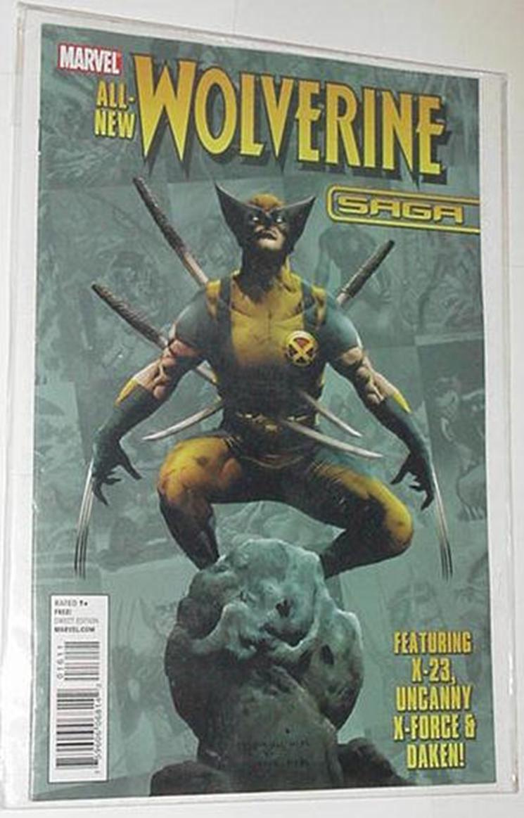 Wolverine Saga 1 NM Nick Fury Captain America Hulk