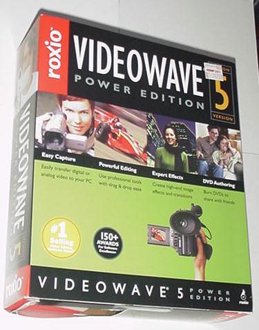 Roxio Videowave Version 5 Power Edition 522300-00
