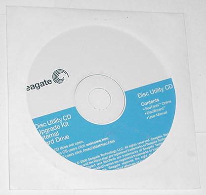 Seagate Disc Utility CD / Upgrade Kit CD SeaTools