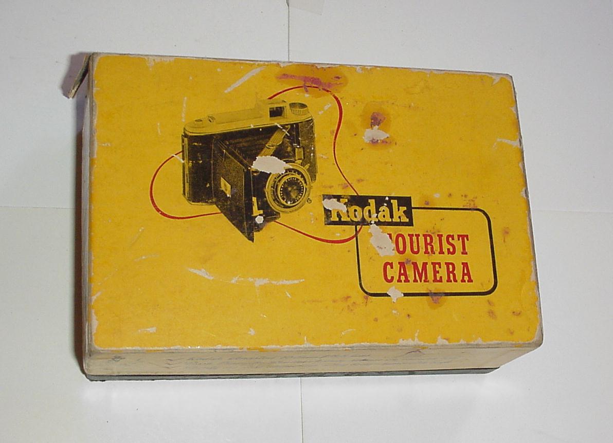 Kodak Tourist Camera f/8.8 w/ Box and Instructions