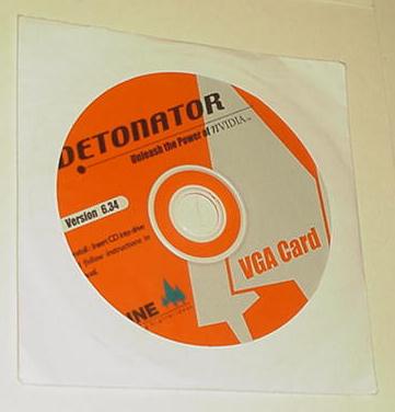 Nvidia Detonator CD Version 6.34