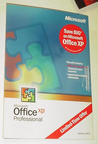 Microsoft Office XP Professional 30 Day Trial wKey