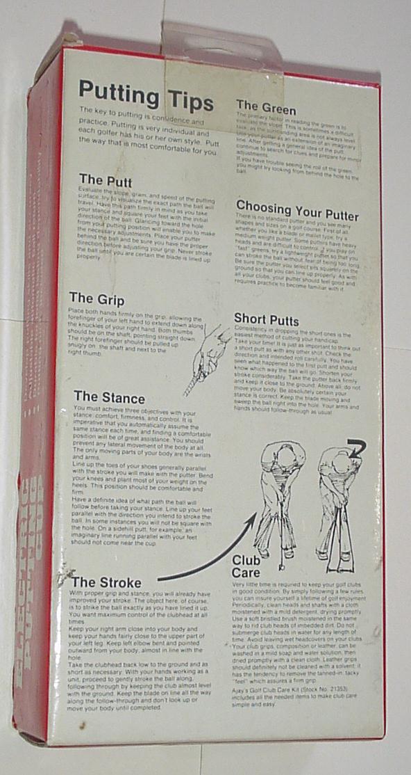 Spalding Electric Putting Cup w Box Stock 819050