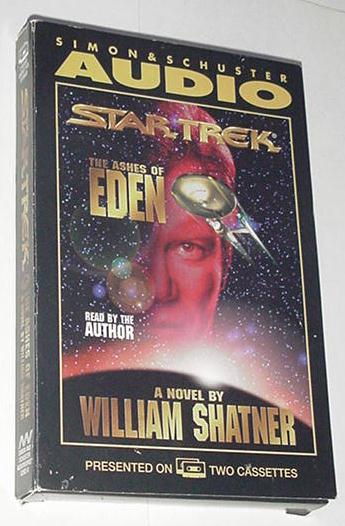 Star Trek Ashes of Eden Cassette Narrated Shatner