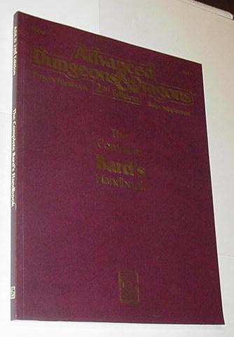 AD&D 2nd Edition Complete Bard's Handbook PHBR7