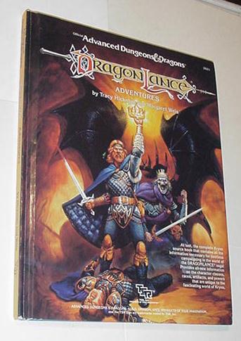 AD&D Dragonlance Adventures Official Tsr 2021 HC