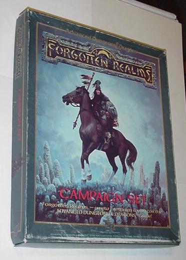 AD&D Forgotten Realms Campaign Set 1031 VF!