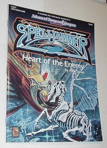 AD&D 2nd Edition Spelljammer Heart of the Enemy