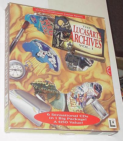 Lucasarts Archives Vol 1 Sam & Max Maniac Mansion
