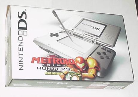 Nintendo DS BOX ONLY w/ Metroid Prime Hunters Demo