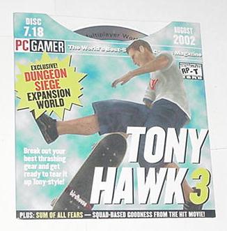 PC Gamer Demo Disk 7.18 Tony Hawk 3 Dungeon Siege