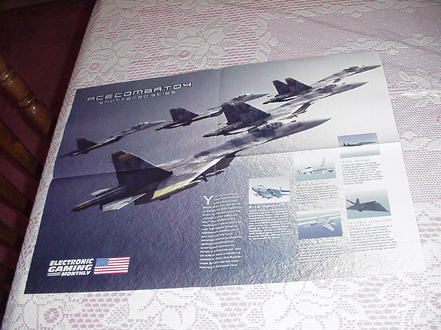 Ace Combat 4 Shattered Skies Poster F-14 Tomcat