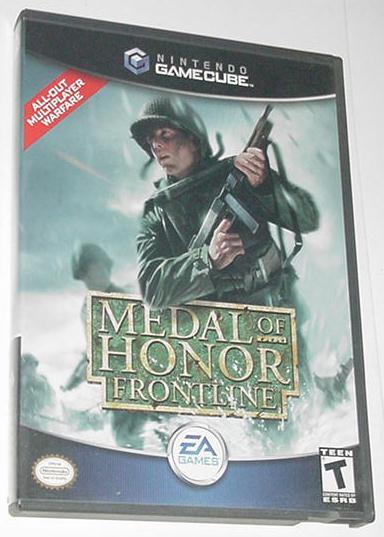 Nintendo Gamecube Medal of Honor Frontline w Case