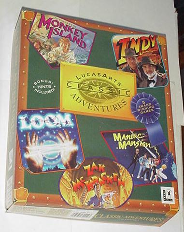 Lucasarts Classic Adventures PC Maniac Mansion