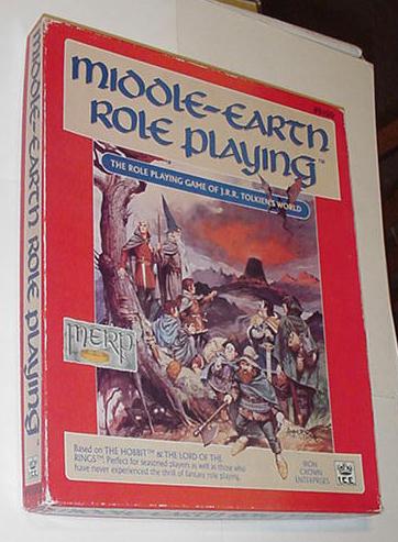 Middle-Earth Role Playing MERP Tolkien's World