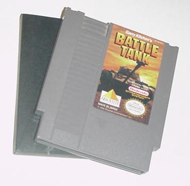 NES Game Garry Kitchen's Battletank w Sleeve