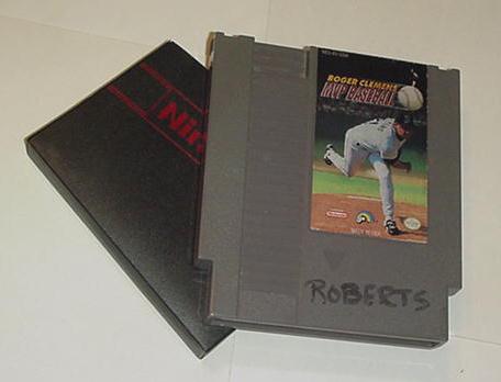 NES Game Roger Clemens' MVP Baseball w Sleeve