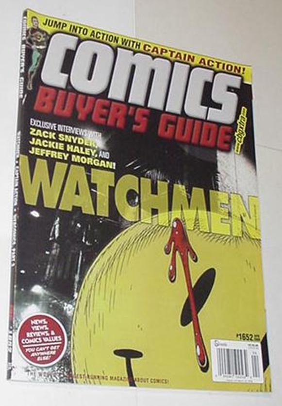 Comics Buyer's Guide 1652 NM Watchmen Movie Cvr Za