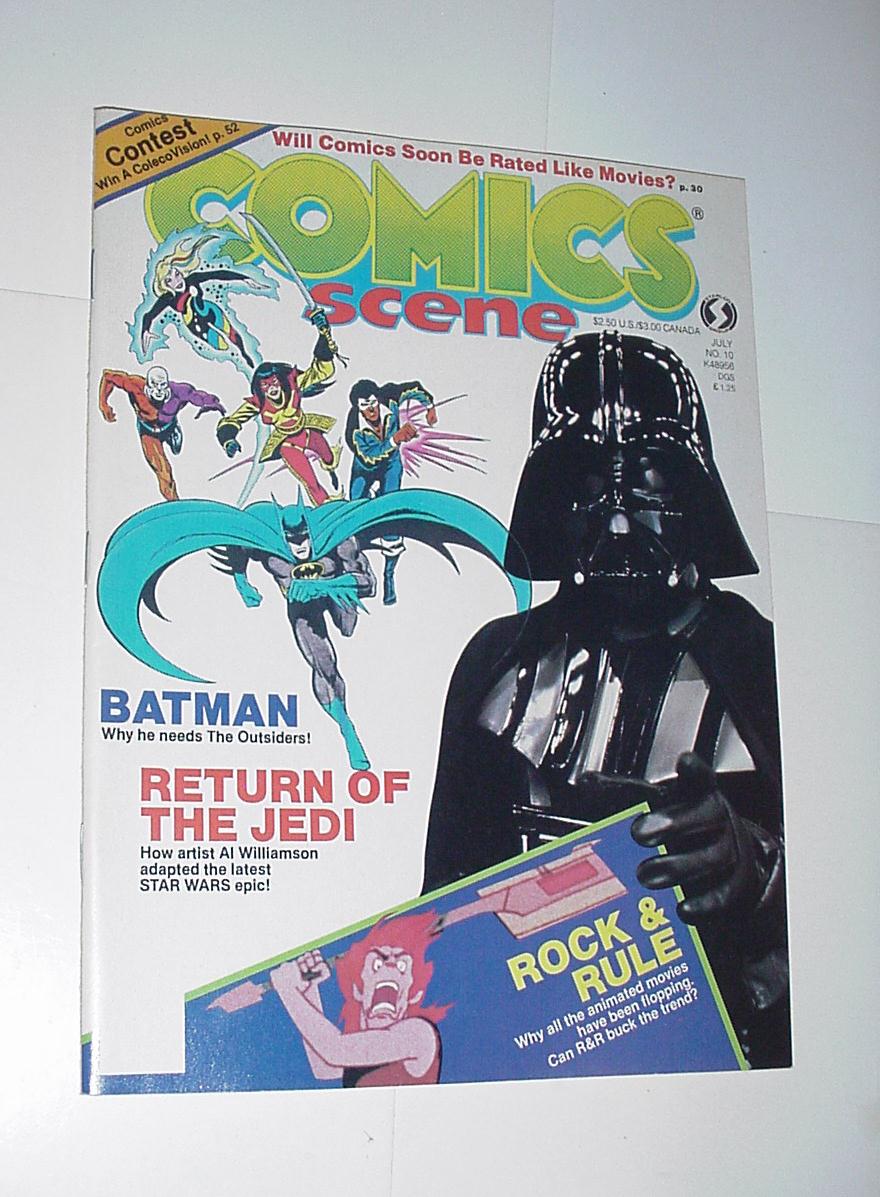 Comics Scene Magazine Vol 2 #10 Darth Vader / Batm