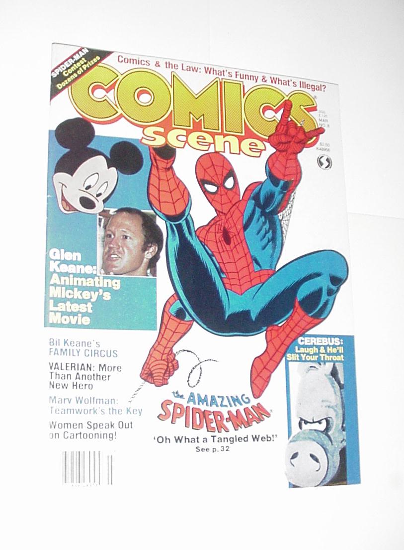 Comics Scene Magazine Vol 2 # 8 NM Spider-Man John