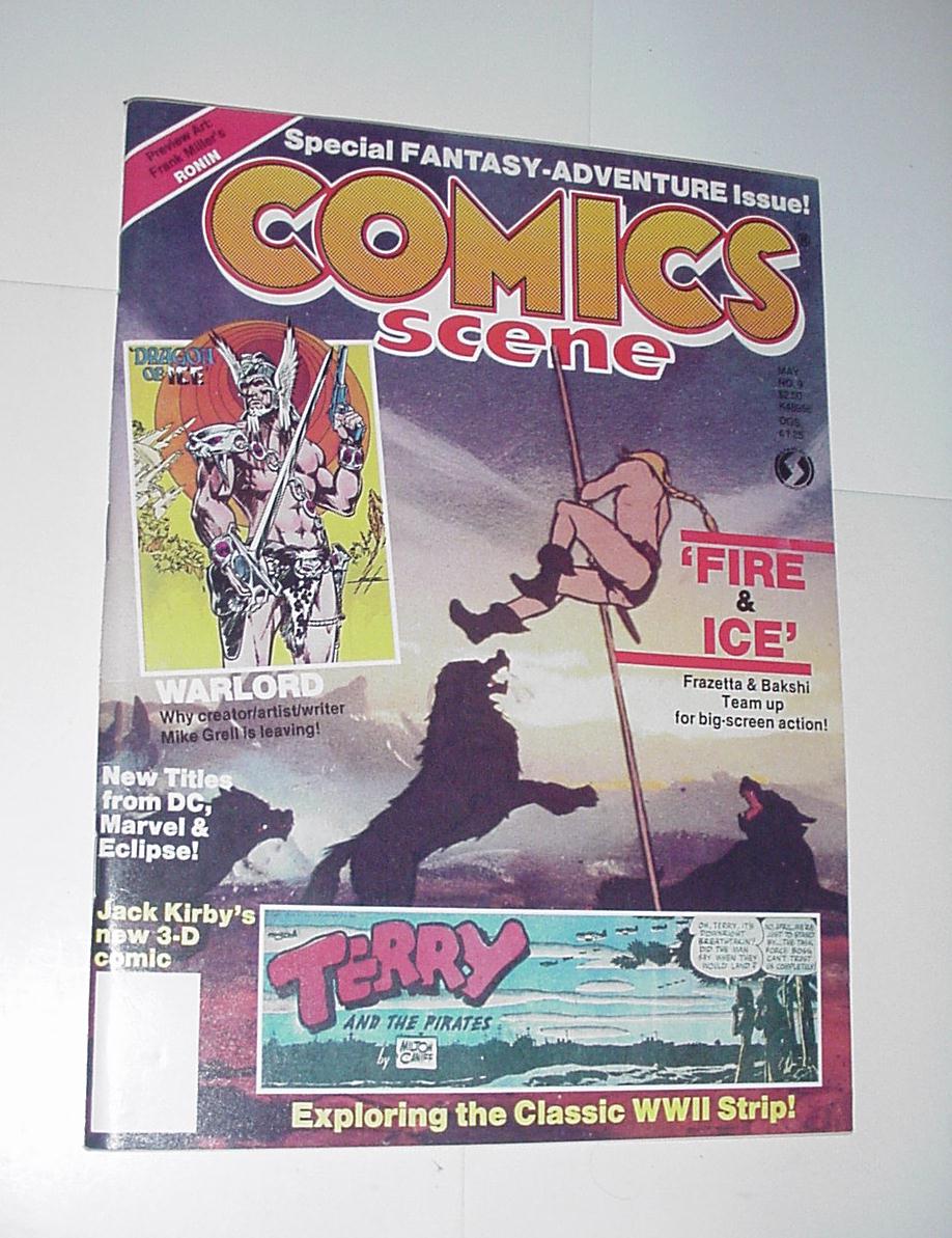 Comics Scene Magazine Vol 2 # 9 Fire and Ice Movie