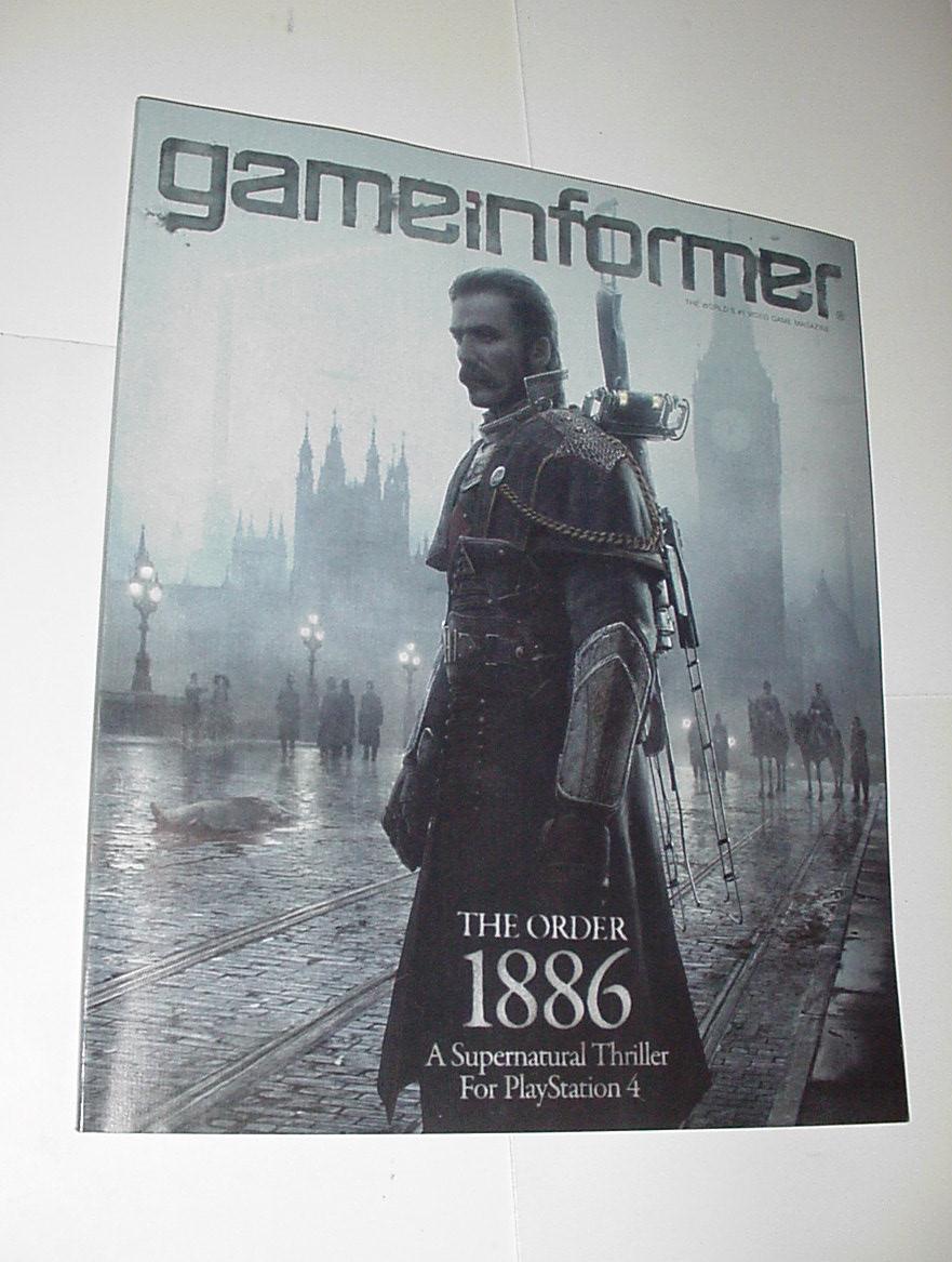 Game Informer 247 NM The Order 1886 Wraparound Cvr