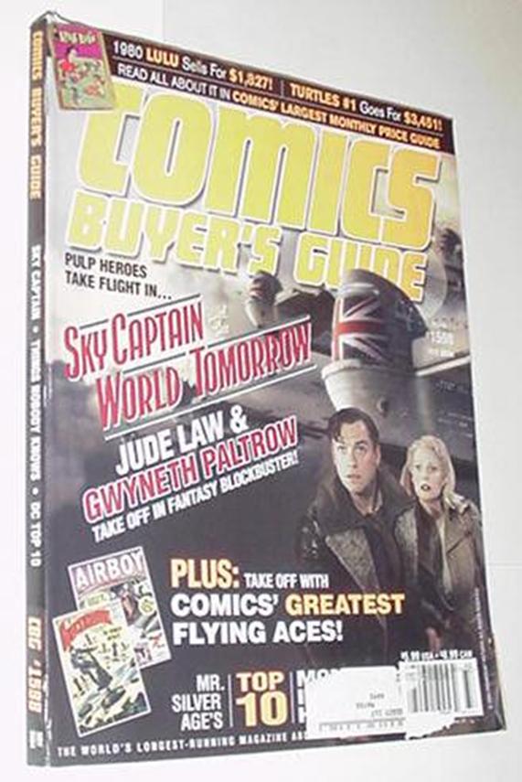 Comics Buyers Guide 1598 NM Sky Captain World of T