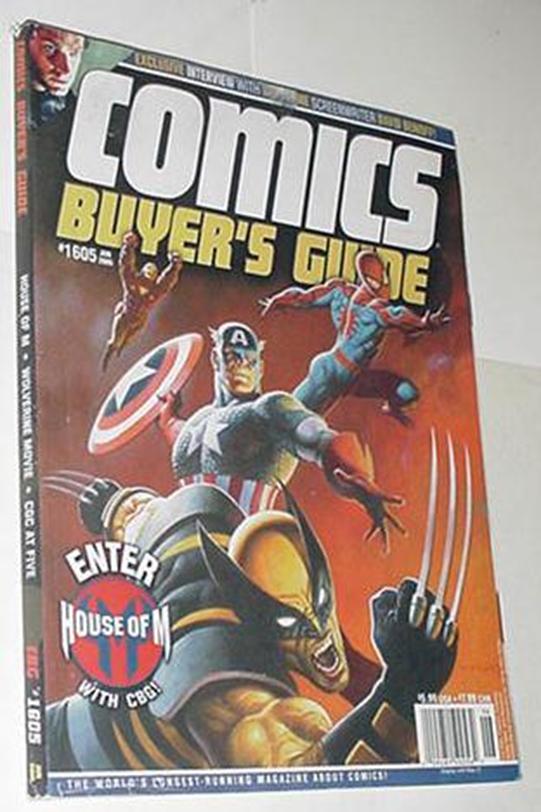 Comics Buyer's Guide 1605 NM House of M Avengers C