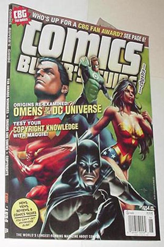 Comics Buyer's Guide 1654 Jun 2009 Carlos Valenzue