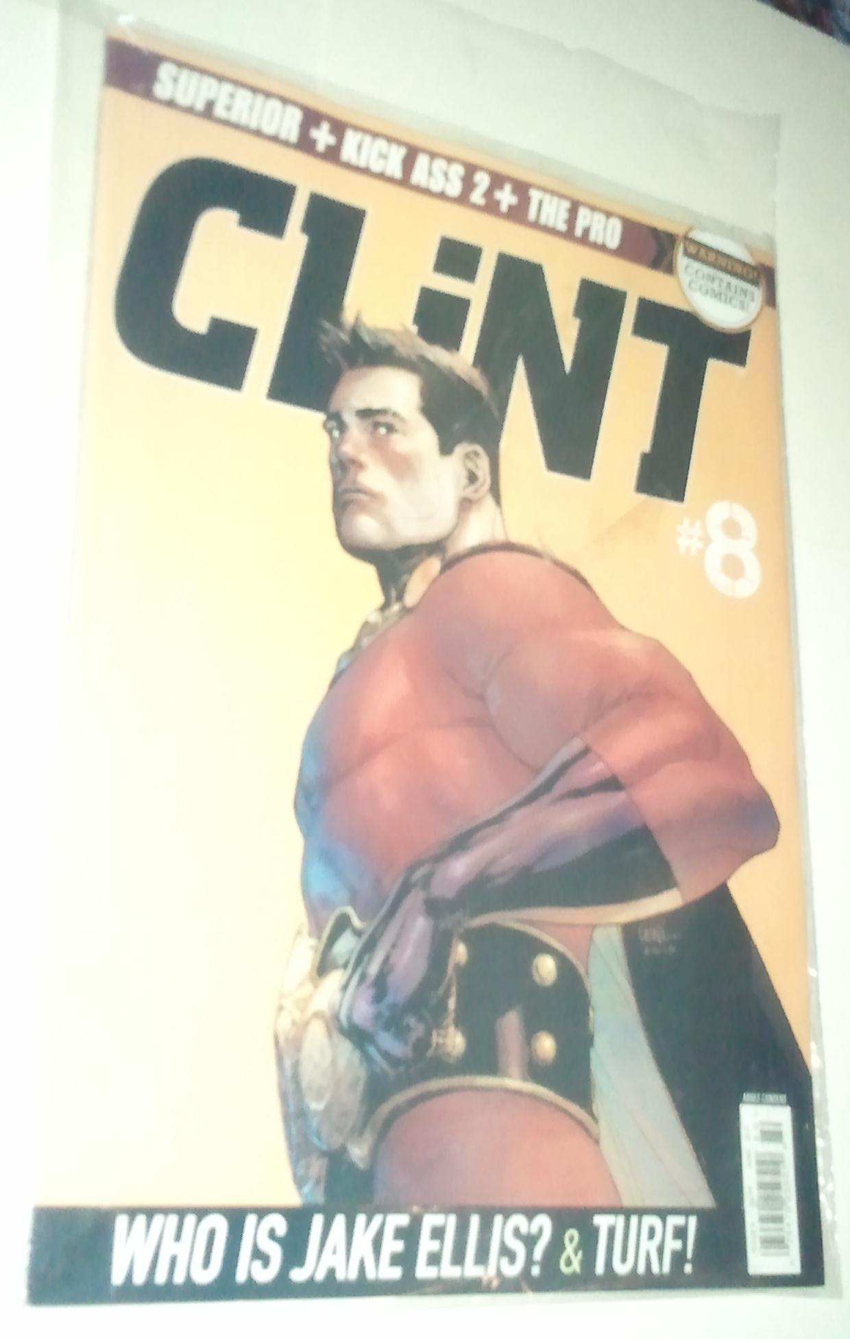 Clint Magazin 8 NM Millar Superior Kick-Ass 2 The