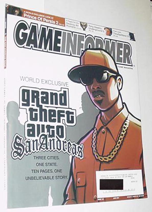 Game Informer 134 NM Grand Theft Auto San Andreas