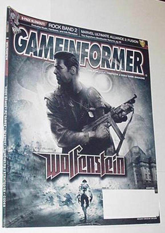 Game Informer 184 NM Wolfenstein Cvr Marvel Ultima