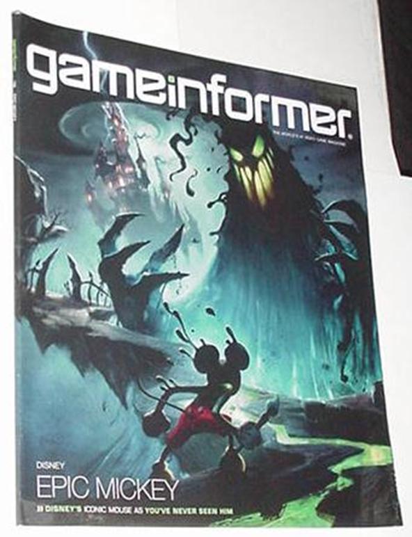Game Informer 199 NM Disney's Epic Mickey Cvr