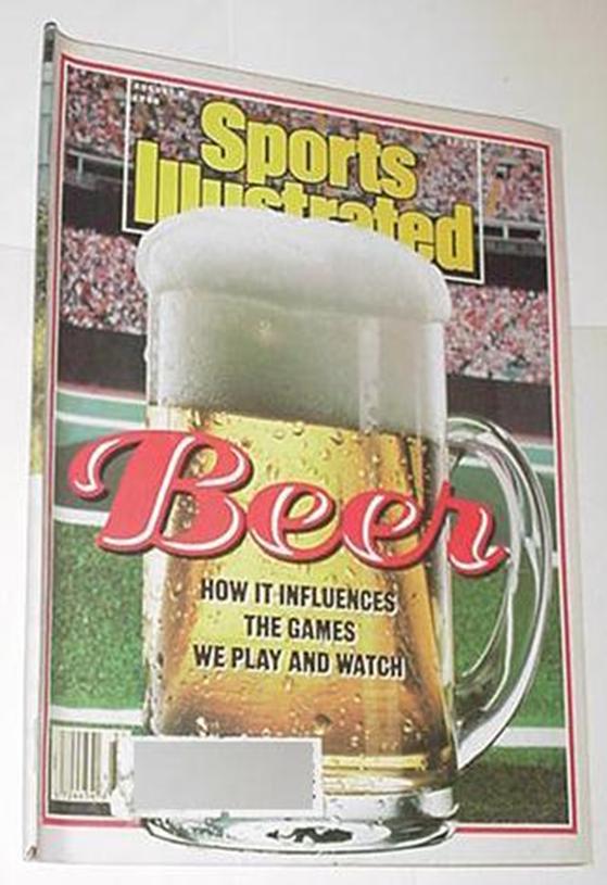 Sports Illustrated Aug 8 1988 BEER Cover Jim Evere
