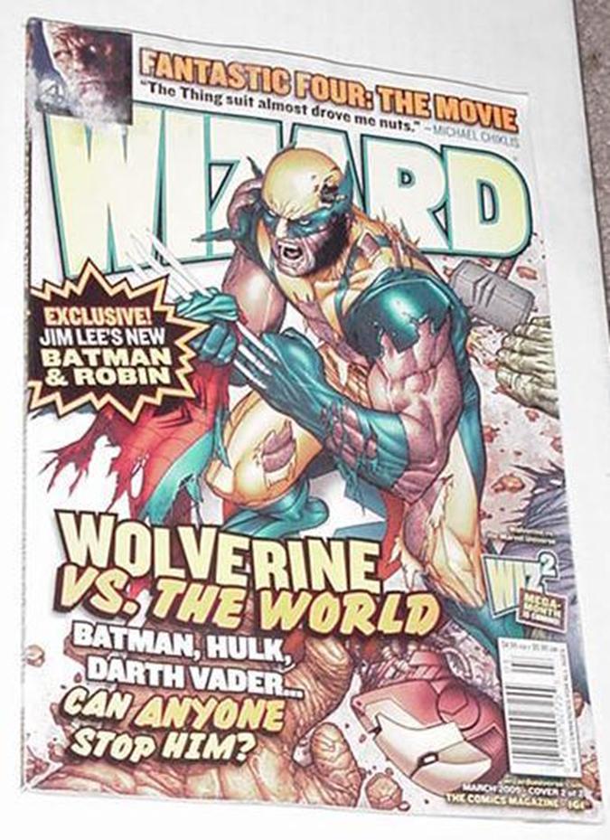 Wizard 161 Wolverine vs Marvel Universe Steve McNi