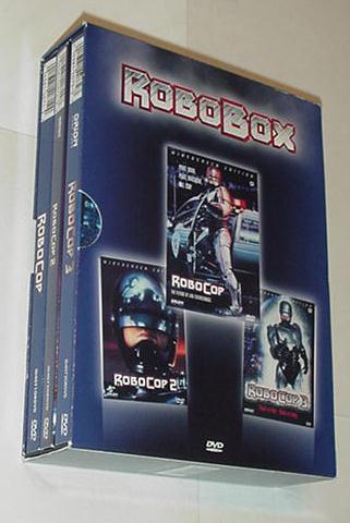 RoboBox DVD Box Set RoboCop 1 UNCUT / 2 / 3 NM