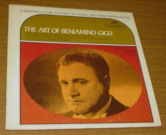 Art of Beniamino Gigli LP