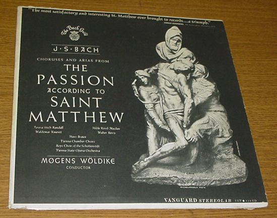 J.S. Bach The Passion According to Saint Matthew