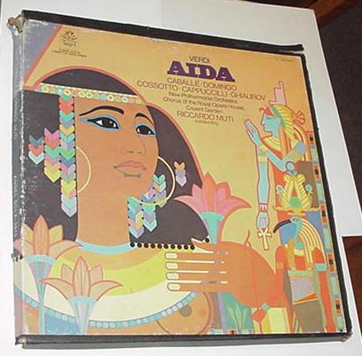 Verdi Aida 3 LP Box