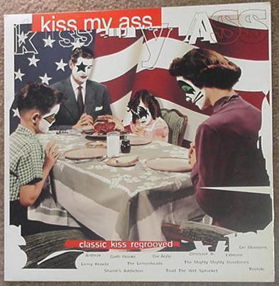 Kiss My Ass LP Classic Kiss Regrooved Anthrax