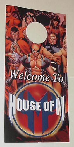 House of M Checklist Door Hanger Olivier Coipel