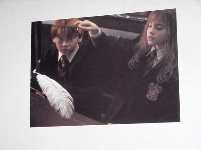 Harry Potter Sorcerer's Stone Postcard Hermione