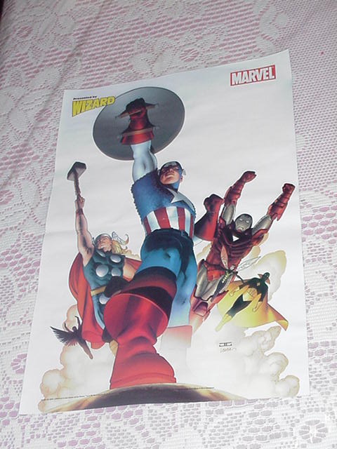 Avengers Poster John Cassaday Astonishing X-Men